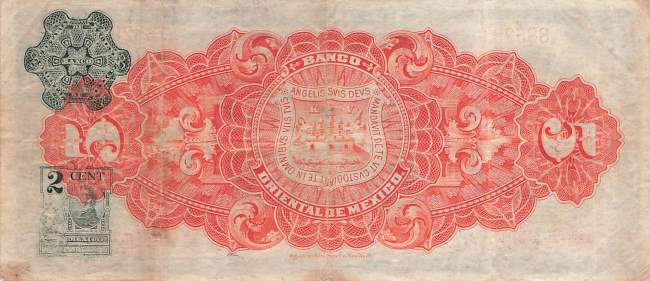 Mexiko p.381c 5 Pesos 1914